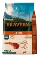 Alimento Bravery Super Premium para perro adulto de raza mediana y grande sabor cordero de 12 kg