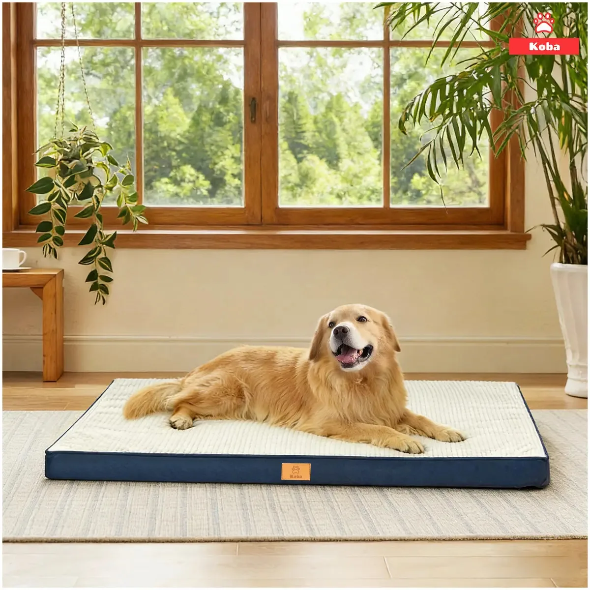 Cama Koba Antiestrés Ortopédica Extra Grande (120 x 80 cm)