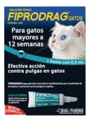 Fiprodrag Pipeta Antipulgas para Gatos (0,5 mL)