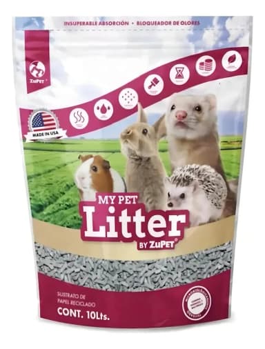 ZuPet My Pet Litter Sustrato de Papel Reciclado (10 L)